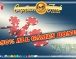 Captain Jack casino all games bonus