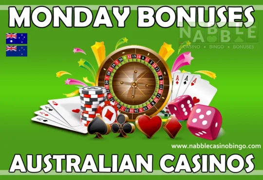 Australian casinos Monday bonuses