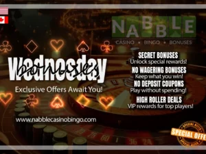 Wednesday casino bonuses USA