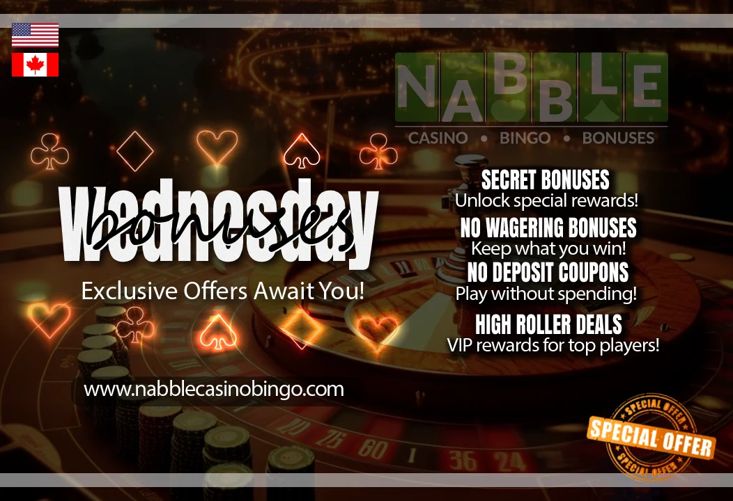 Wednesday casino bonuses USA