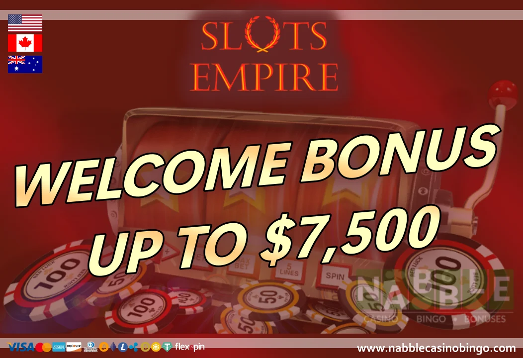 Slots Empire casino bonuses promotions