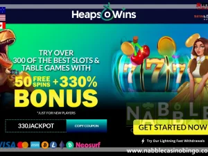 Heaps O Wins casino bonus