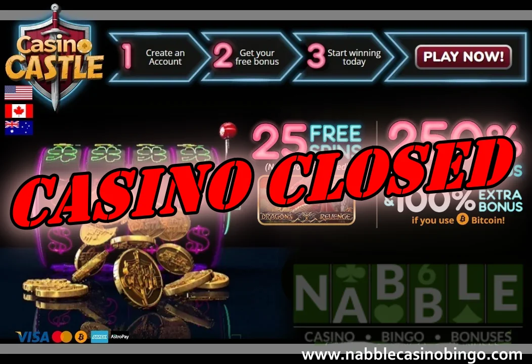 CasinoCastle bonus codes and promotions Casino Closed