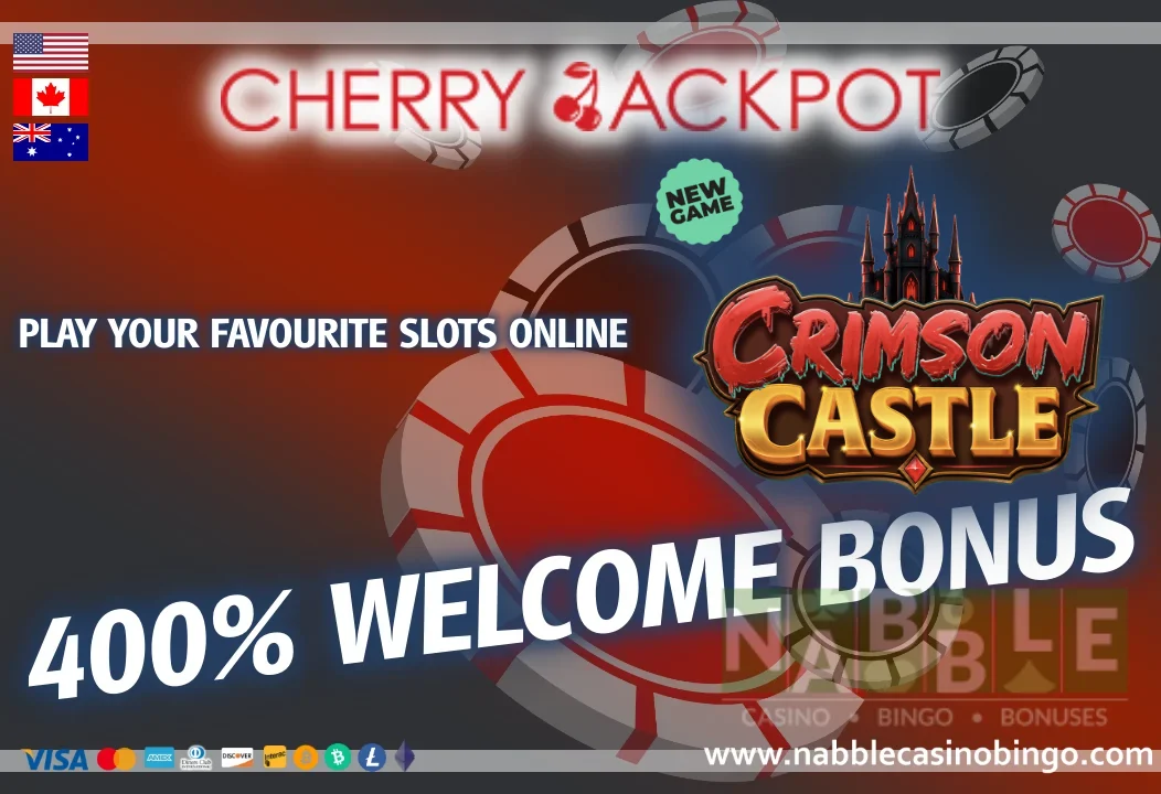 Cherry Jackpot casino bonuses Crimson Castle slot
