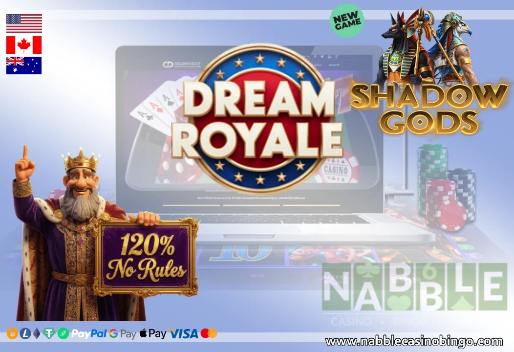 Dream Royale casino Shadow Gods slot