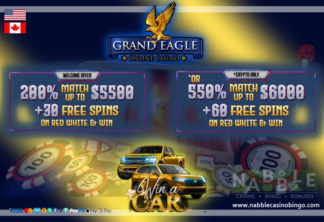 Grand Eagle casino bonus codes Win a Car