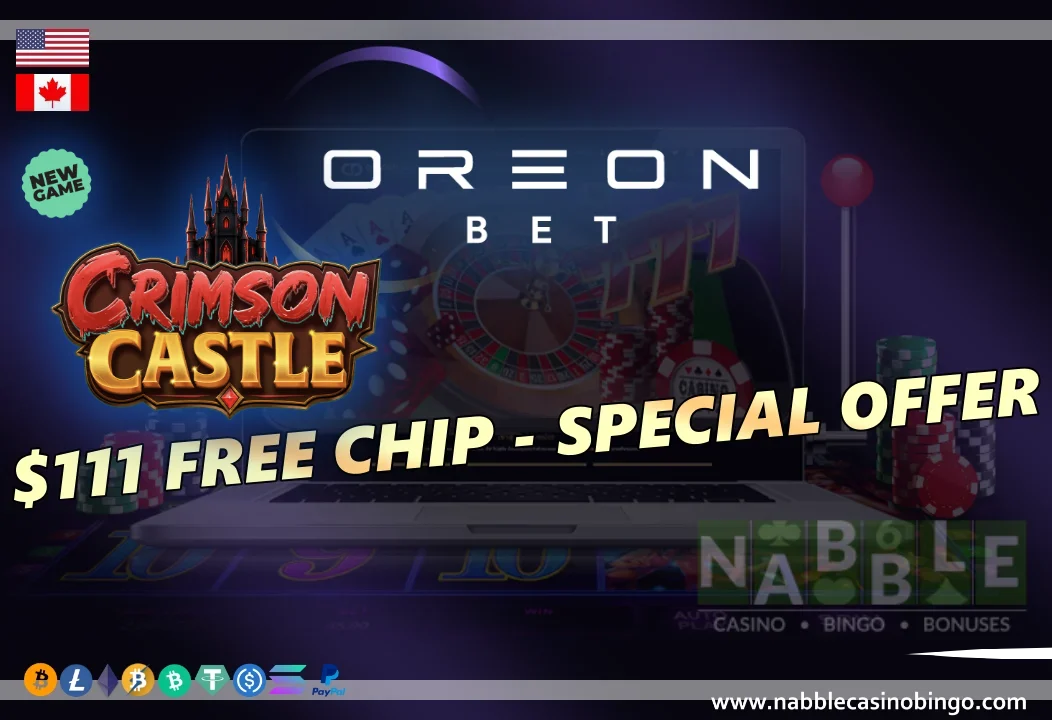 Oreon Bet casino bonuses Crimson Castle slot
