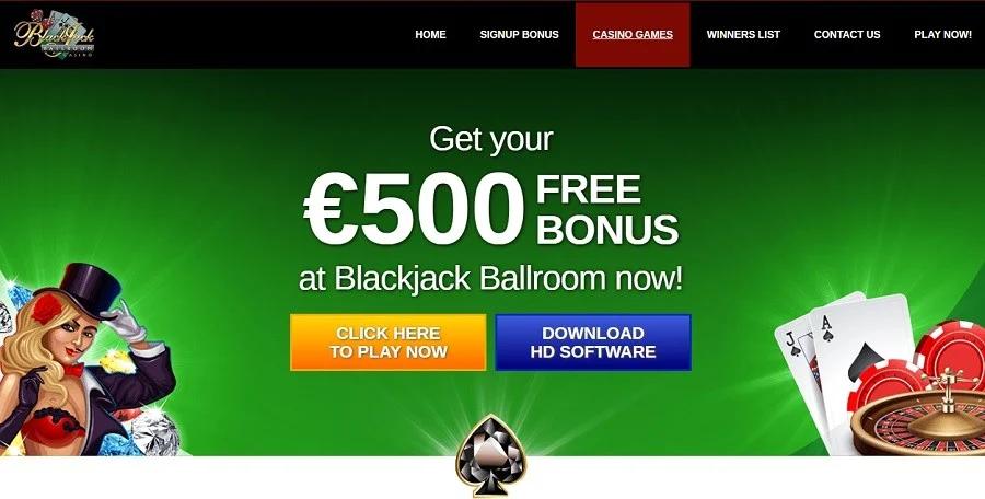 Blackjack Ballroom casino welcome bonus Nabble