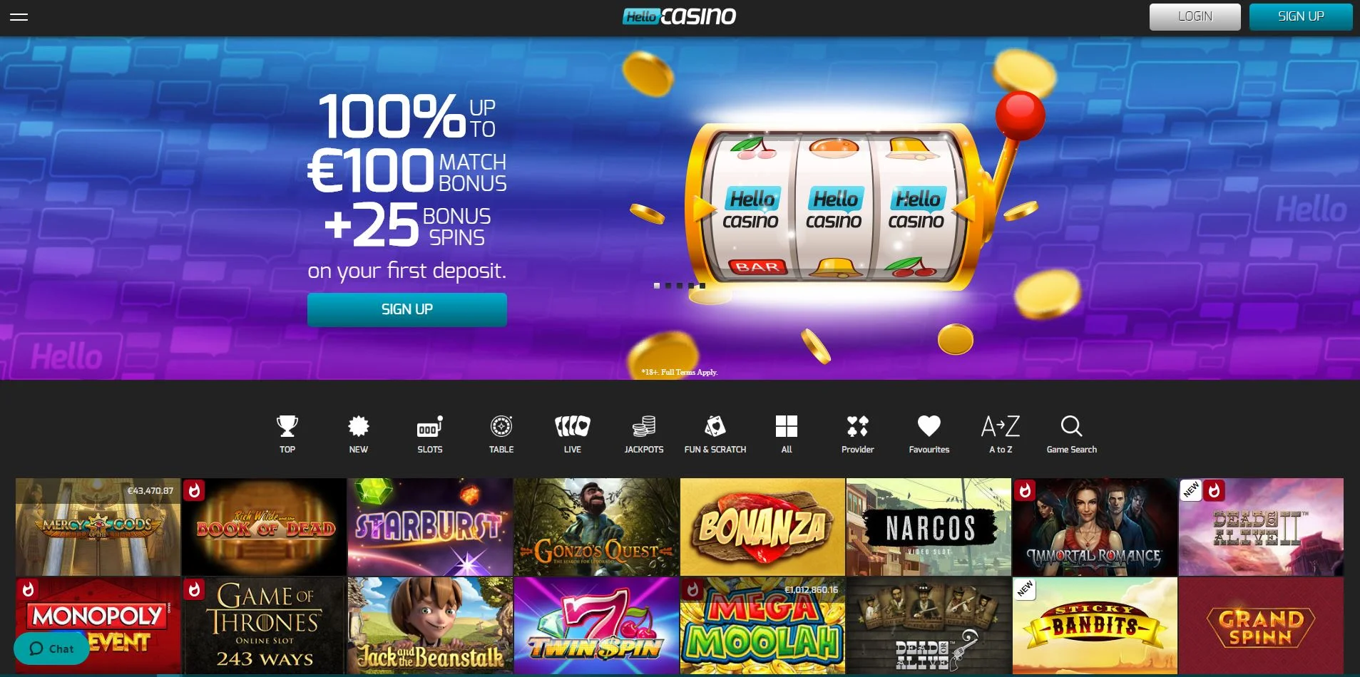 hello casino review
