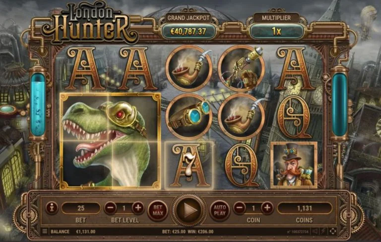 london hunter slot