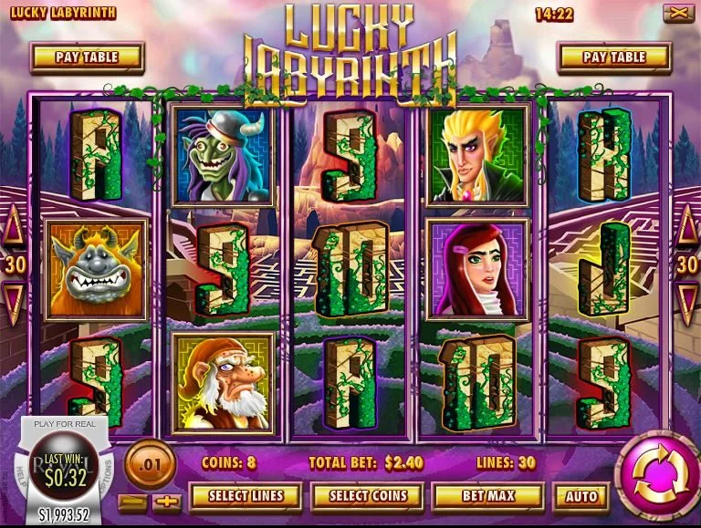 lucky labyrinth slot rival