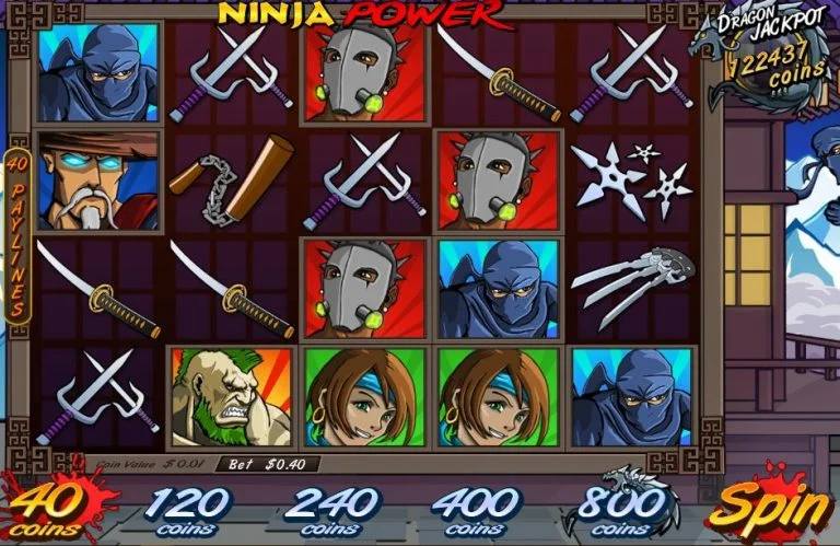 ninja power slot