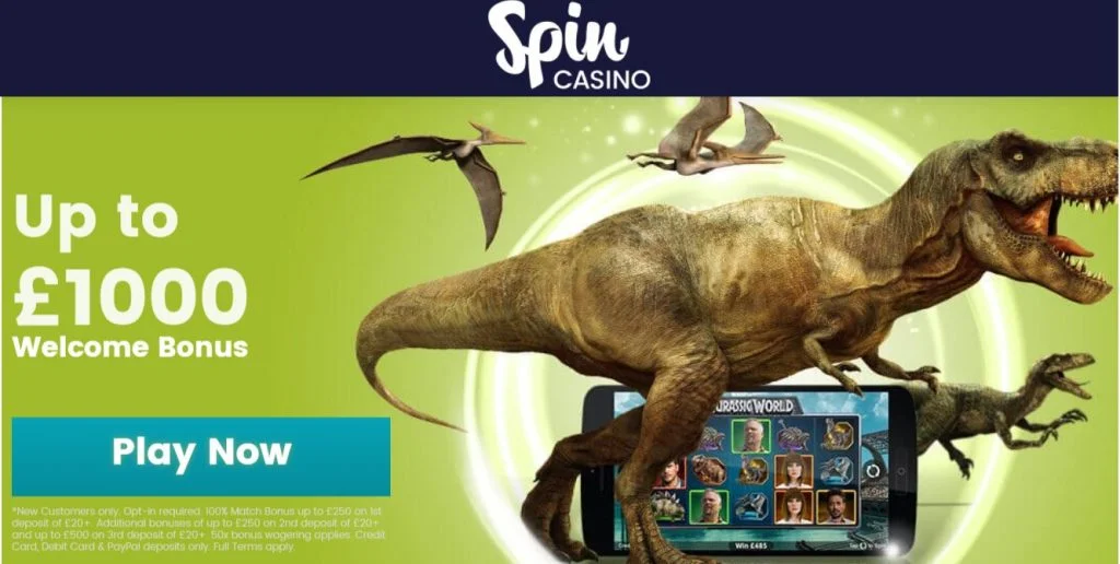 Spin casino welcome offer