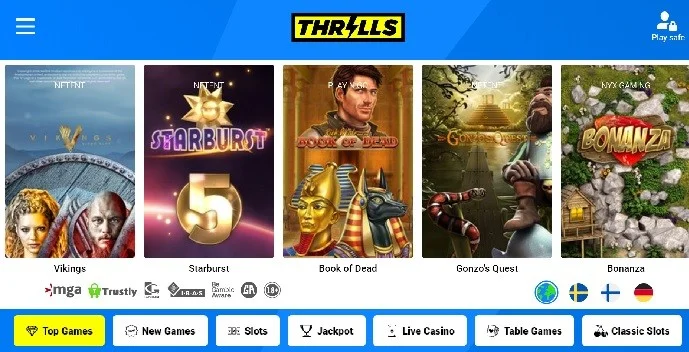 Thrills casino