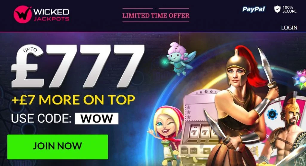 wiked jackpot welcome bonus