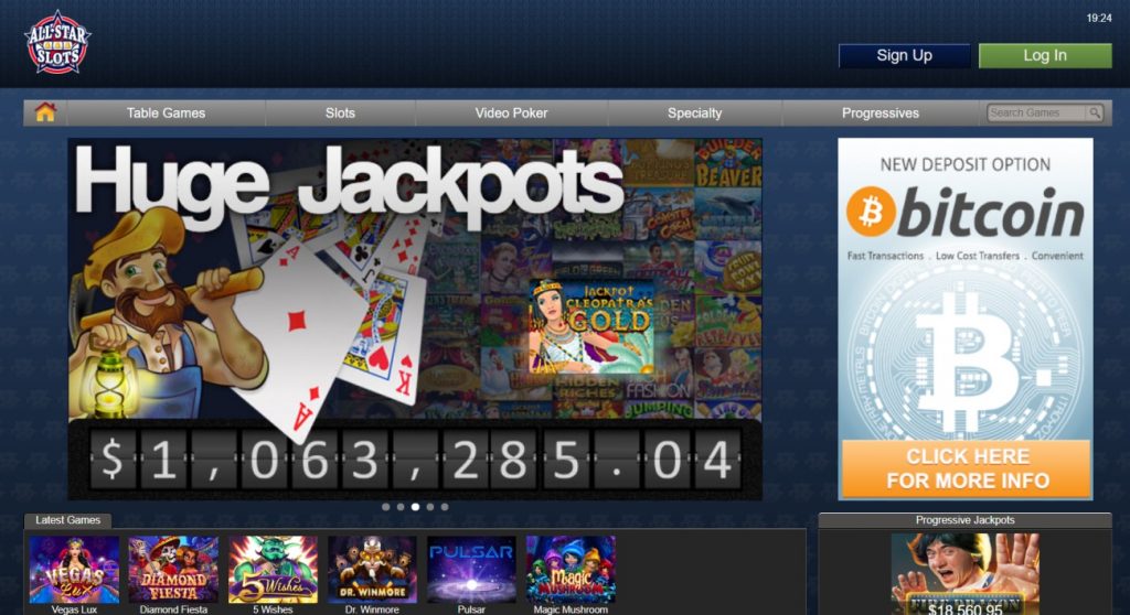 all star casino bonus codes