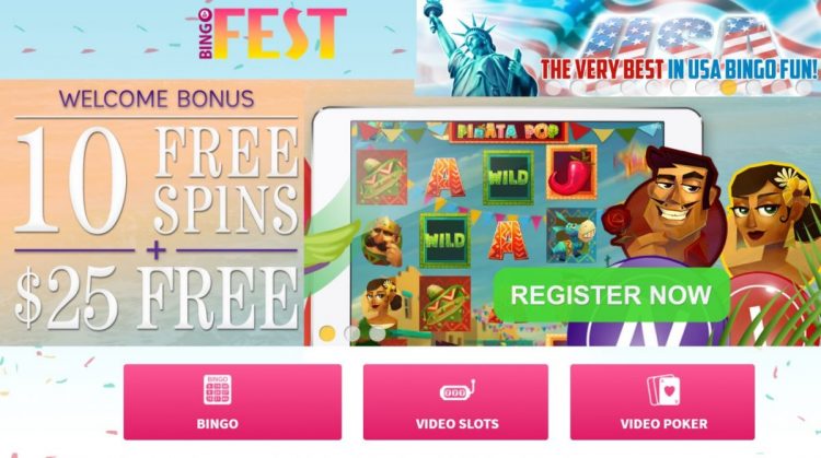 BingoFest bonuses and promotions