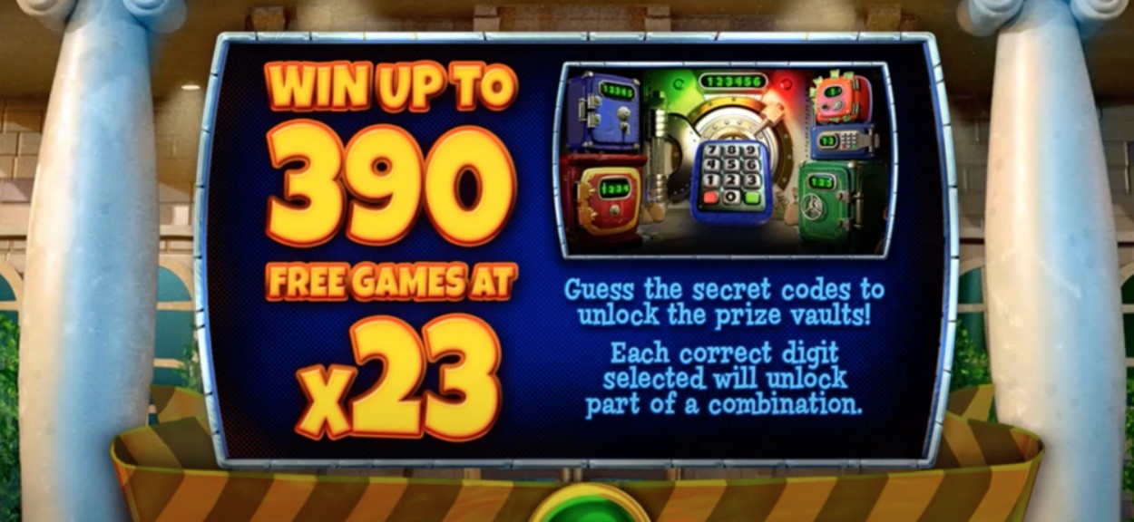 New slots game - Cash Bandits 3