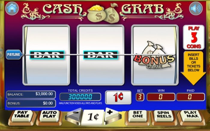 cash grab slot