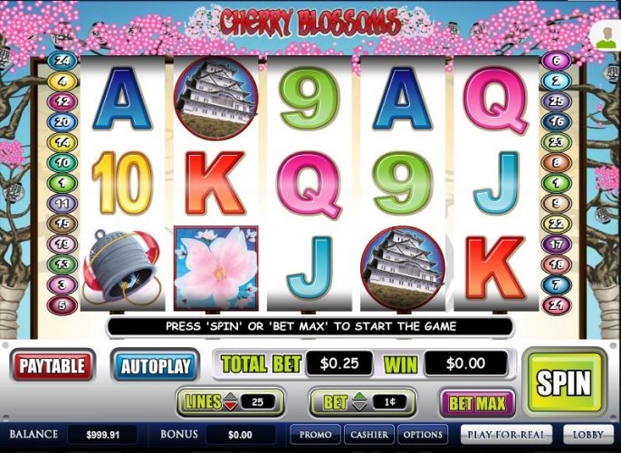 cherry blossoms slot
