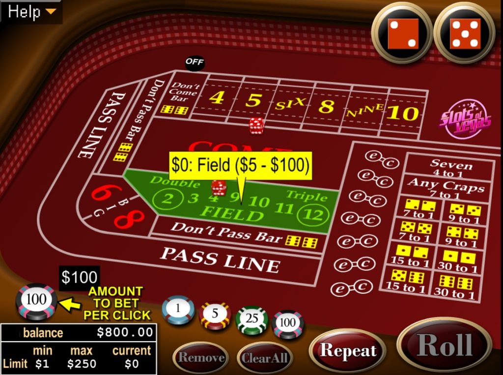 Craps - RTG games