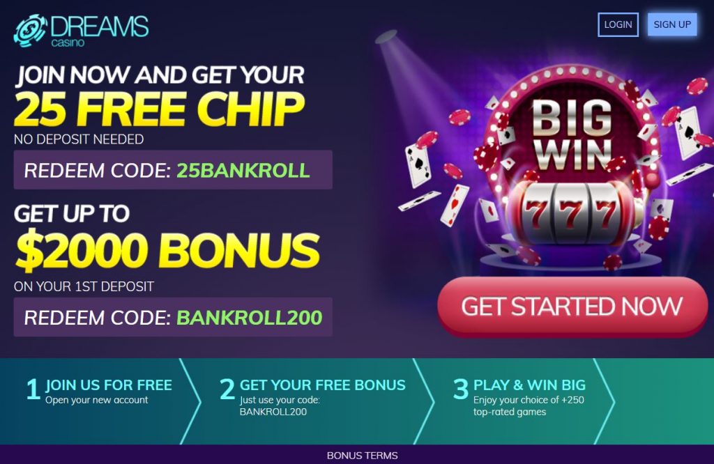 Dreams Casino Bonus Codes 2024 ⋆ Nabble Casino Bingo