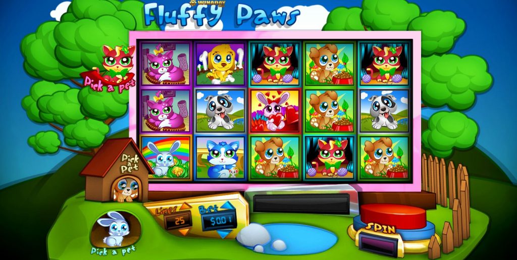 fluffy paws slot winaday casino