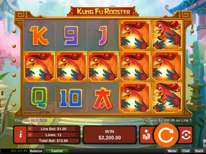 Kung Fu Rooster slot
