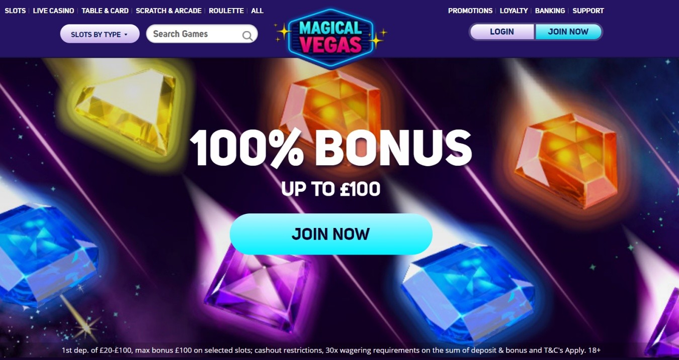Magical Vegas casino welcome bonuses and promotions 1 Magical Vegas casino