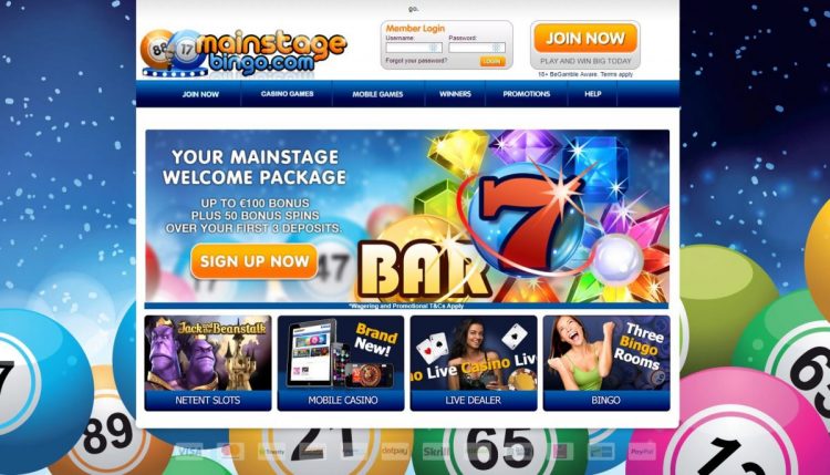 Mainstage Bingo review and ratings 1 Mainstage Bingo review and ratings