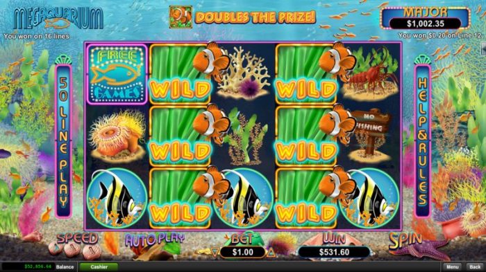 megaquarium slot