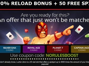 Exclusive 290% reload bonus
