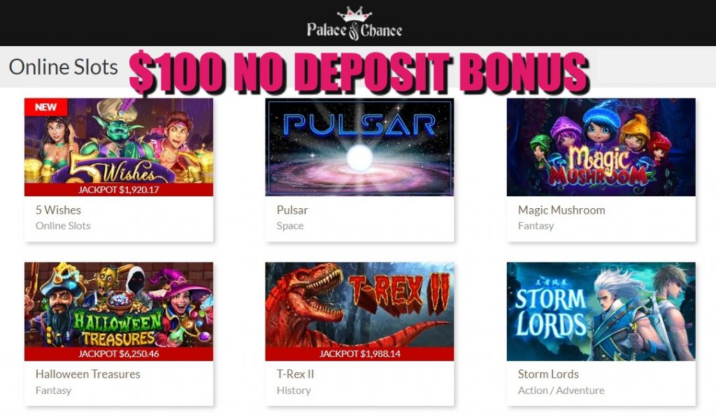 Palace of Chance 100 no deposit bonus ⋆ Nabble Casino Bingo