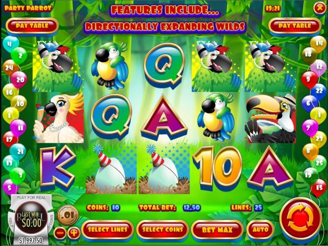 Party Parrot slot review 1 party parrot rival