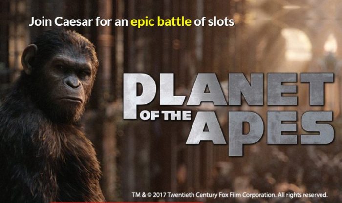 Planet Apes slot EUcasino