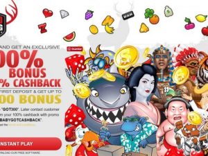 Red Stag casino 300 welcome bonus and 100 cash-back