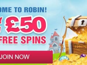 robin hood bingo welcome bonus