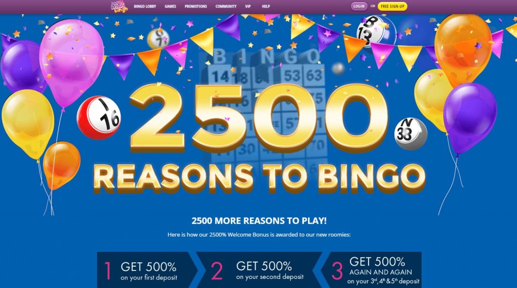 south beach bingo welcome