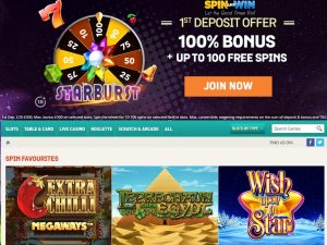 Spin and Win casino 2020