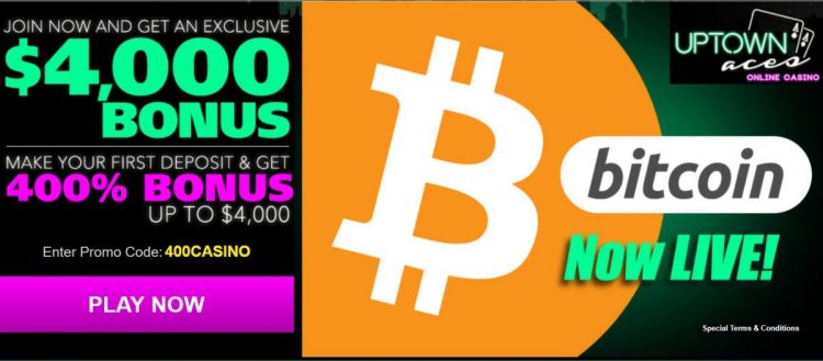 Uptown Aces Welcome Bonus