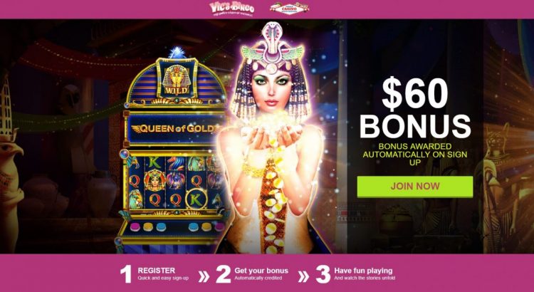 Vic's Bingo welcome bonus pack and promotions 1 vic's bingo free chip